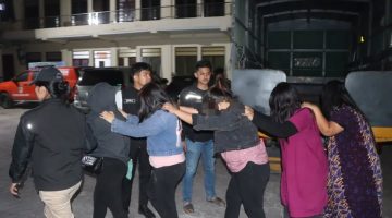 Polres Tanah Karo Razia Hotel di Berastagi, 11 Orang Diamankan Beserta Ratusan Alat Kontrasepsi