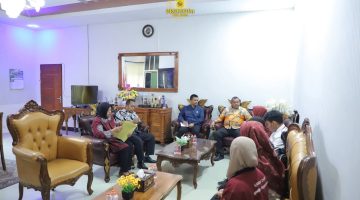 Bupati Dairi Ir. Vickner Sinaga menerima kunjungan dan audiensi PD. KAMMI Kabupaten Dairi