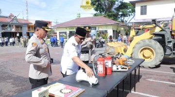 Wakil Bupati Dairi Hadiri Apel Kesiapan Tanggap Darurat Bencana Tahun 2025