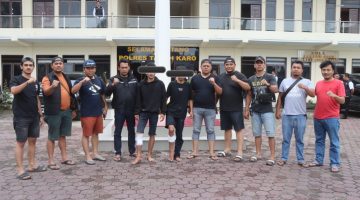 Satreskrim Polres Tanah Karo Tangkap Tiga Pelaku Pembunuhan di Sungai Lau Biang