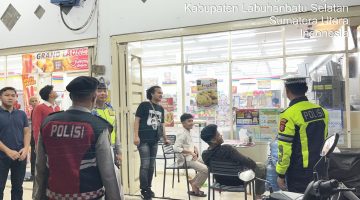 Patroli KRYD Polres Labuhanbatu Selatan Tekan 3C dan Premanisme, Situasi Malam Tetap Kondusif
