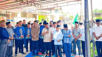 Wakil Bupati Labuhanbatu Sampaikan Rasa Duka Cita Wafatnya Alm. Mas’ud di Panai Tengah.