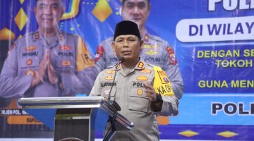 Membangun Ukhuwah Islamiyah, Kapolres Simalungun Wakili Kapolda Sumut Gelar Safari Ramadan Bersama Ulama