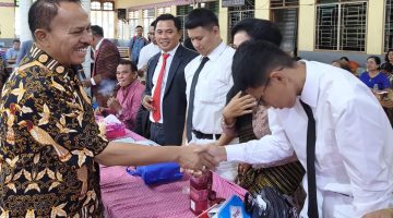 Maruli Siahaan Hadiri Acara Naik Sidi Putra Pdt. Herbin Silaban di Medan