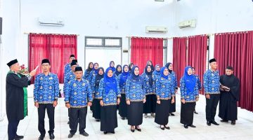 22 Kepala Satuan Pendidikan Resmi Dilantik Wakil Bupati Labuhanbatu.