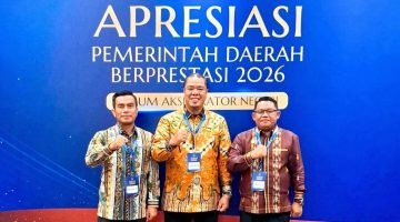 Wakil Bupati Labuhanbatu Hadiri Penganugerahan Apresiasi Pemerintah Daerah Berprestasi 2026 Wilayah Sumut.