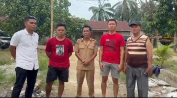 Personil Polsek Bilah Hilir Gerebek Sarang Narkoba di Desa Sennah Pangkatan