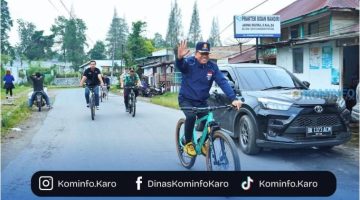 Pemkab Karo Terapkan Car Free Day Menuju Kantor Bupati sebagai Upaya Penghematan Energi dan Tindak Lanjut Arahan Pemerintah Pusat