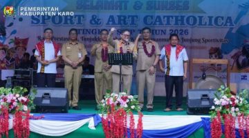 Pemerintah Daerah Kabupaten Karo Sangat Apresiasi Atas Terselenggaranya Sport & Art Catholica 2026