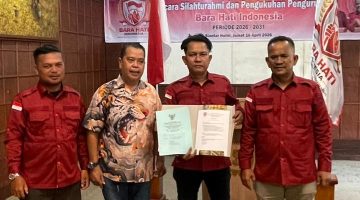 Pengukuhan DPP BARA HATI Indonesia Digelar di Aula Siantar Hotel, Tekankan Solidaritas dan Transparansi