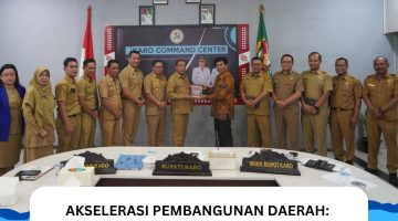 Pemerintah Kabupaten Karo Menggelar Rapat Monitoring dan Evaluasi (Monev) Usulan Infrastruktur