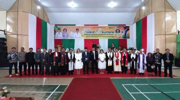 Perayaan Paskah Oikumene Pemkab Dairi, Bupati Dairi Serukan Untuk Berbagi Kasih, Perdamaian Dan Kepedulian Kepada Sesama