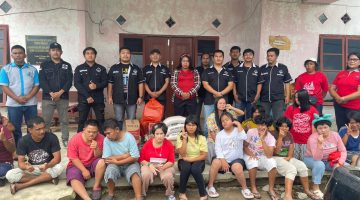 AMKARO Tebar Kepedulian, Salurkan Bantuan ke Panti Asuhan Juma Lingga Alpha Omega di Kabupaten Karo