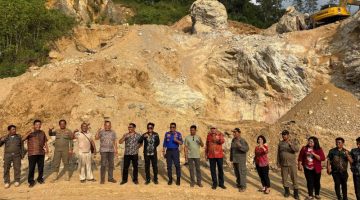 Sidak Tambang Dolomit di Desa Mardingding: UPT 2 Dairi Instruksikan CV Karo Persada Abadi Hentikan Penjualan