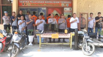 Salut! Polsek Gunung Malela Bongkar Jaringan Kriminal Serbabisa, Kapolres Simalungun Apresiasi Kinerja Tim