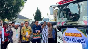 Pemerintah Kabupaten Karo Lepas Calon Jemaah Haji Tahun 2026 di Masjid Agung Kabanjahe