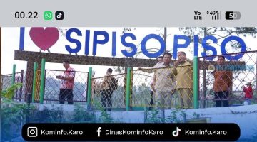 Kunjungan Kerja Wakil Walikota Palangkaraya Pererat Silaturahmi dan Promosi Wisata Tanah Karo