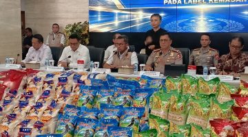 Bareskrim Geledah Pabrik Beras Fortifikasi di Deli Serdang, Empat Merek Diduga Tak Sesuai Label Gizi