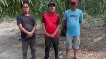 Bersama Pemerintah Kelurahan Negeri Lama, Polsek Bilah Hilir Gerebek Sarang Narkoba di Lingkungan Sei Bomban.