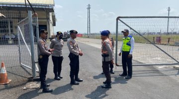 Pasca MotoGP Mandalika 2026, Polda NTB Perketat Pengamanan Logistik di Terminal Kargo BIZAM