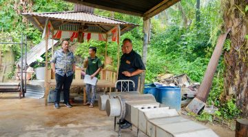Bupati Batu Bara Tinjau Pengolahan Sampah Plastik Menjadi Bahan Bakar Alternatif di Labuhanbatu*