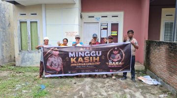 Satresnarkoba Polres Batu Bara Gelar Minggu Kasih, Salurkan Sembako dan Edukasi Bahaya Narkoba