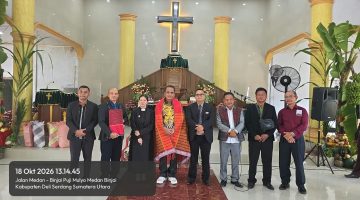Maruli Siahaan Dukung Pesta Gotilon dan Pembangunan HKBP Diski, Wujud Kepedulian Terhadap Pelayan Gereja