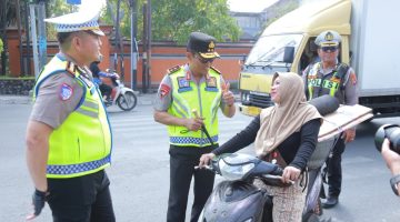 Irjen Kalingga Turun ke Simpang Tanah Haji, Atur Lalu Lintas Pagi