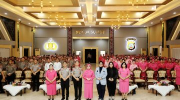 Kapolda Sumut Sonny Irawan Apresiasi Peran Bhayangkari dalam Mendukung Tugas Polri