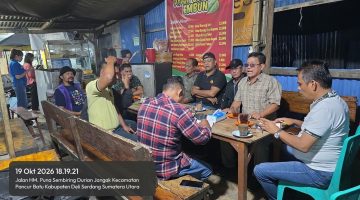 Perkuat Konsolidasi dan Pelayanan Masyarakat, Rumah Aspirasi Maruli Siahaan Gelar Sosialisasi di Pancur Batu