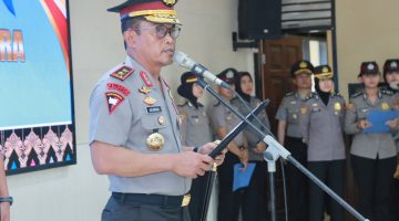 Kapolda NTB Pimpin Sertijab Dirpamobvit dan Kapolres Lombok Utara, Tekankan Makna Pengabdian