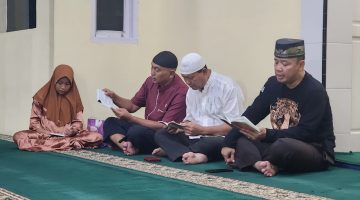 Kapolres Batu Bara Gelar Pengajian dan Santuni 20 Anak Yatim di Musholla Polres
