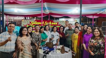 Pererat Silatuhrahmi dan Dukung Usaha Masyarakat, Maruli Siahaan Hadiri Syukuran Rumah dan Tempat Usaha Adelia Collection