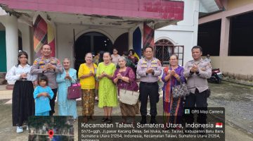 Polres Batu Bara dan Polsek Jajaran Gelar Minggu Kasih di Sejumlah Gereja, Pererat Silaturahmi dengan Masyarakat
