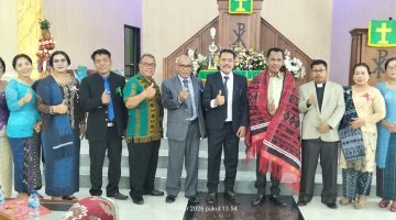 Maruli Siahaan Hadir Melalui Perwakilan Pada Pesta Gotilon dan Tahun Transformasi HKBP Jetun Tanjung Gusta
