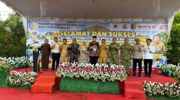 Lapas Labuhan Ruku Hadiri Pembukaan Festival Literasi Batu Bara Bahagia