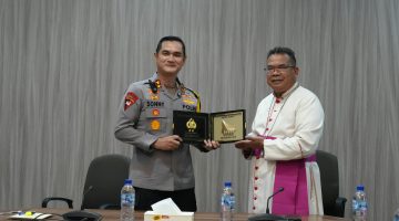 Kapolda Sumut Rangkul Keuskupan Agung Medan, Ajak Perangi Narkoba dan Kejahatan Sosial