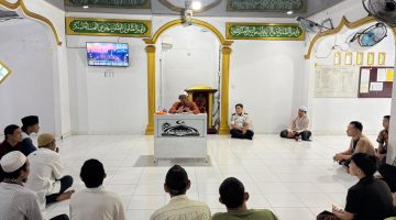 Lapas Labuhan Ruku Gelar Kajian Dhuha Bersama Ponpes Ad-Dhiyah Asahan, Perkuat Pembinaan Kerohanian Warga Binaan