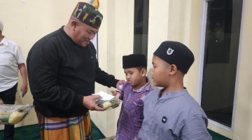 Kapolres Batu Bara Gelar Pengajian dan Santuni 20 Anak Yatim dan Piatu