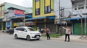 Wujudkan Kamseltibcarlantas, Polres Batu Bara Gelar Strong Point Pagi di Sejumlah Titik Strategis