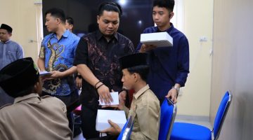 Sat Reskrim Polres Batu Bara Gelar Doa Bersama dan Santuni 30 Anak Yatim dalam Program Jumat Berkah