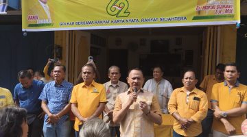 Lanjutkan Rangkaian Hut ke-62 Partai Golkar, Maruli Siahaan Gelar Bakti Sosial Bagi Ratusan Pemulung, Sopir Angkot, dan Pengemudi Ojek Online