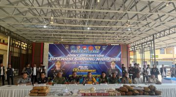 Komitmen tanpa kompromi dalam memberantas peredaran gelap narkotika!