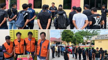 Satresnarkoba Polresta Deli Serdang Gerebek Sarang Narkoba di Kualanamu, 4 Pria Diamankan