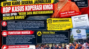 Menanti Titik Terang Kasus Dana Koperasi, Warga Karo Berharap RDP Segera Digelar